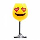 XL Emoji Wine Glass