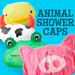 Animal Shower Caps