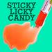 Sticky Licky Candy